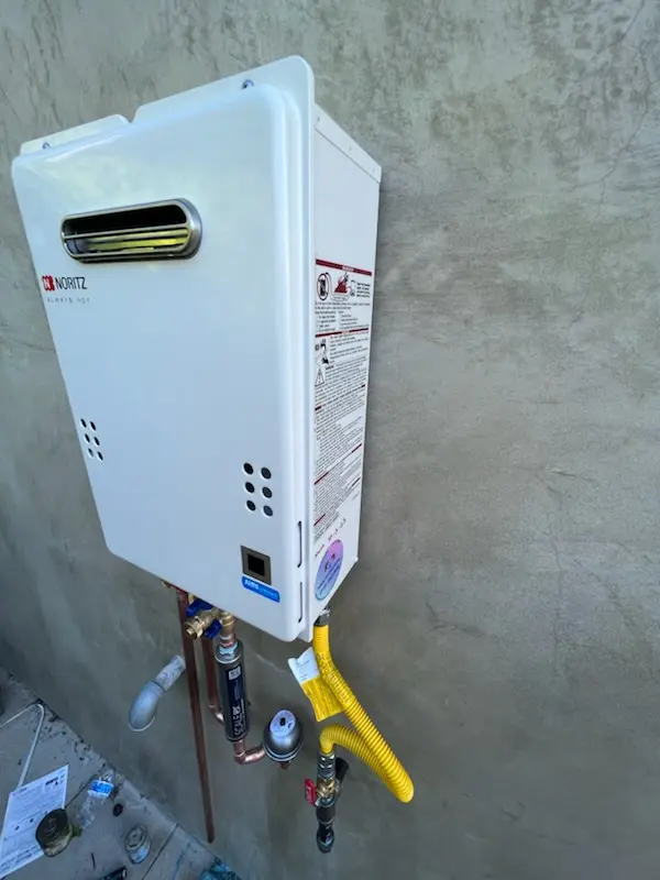 Tankless water heater installation for North Beach homes